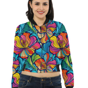 Women's AOP Bomber Jacket